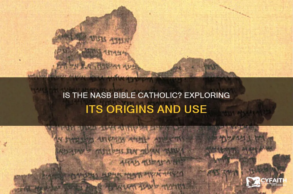 is nasb catholic