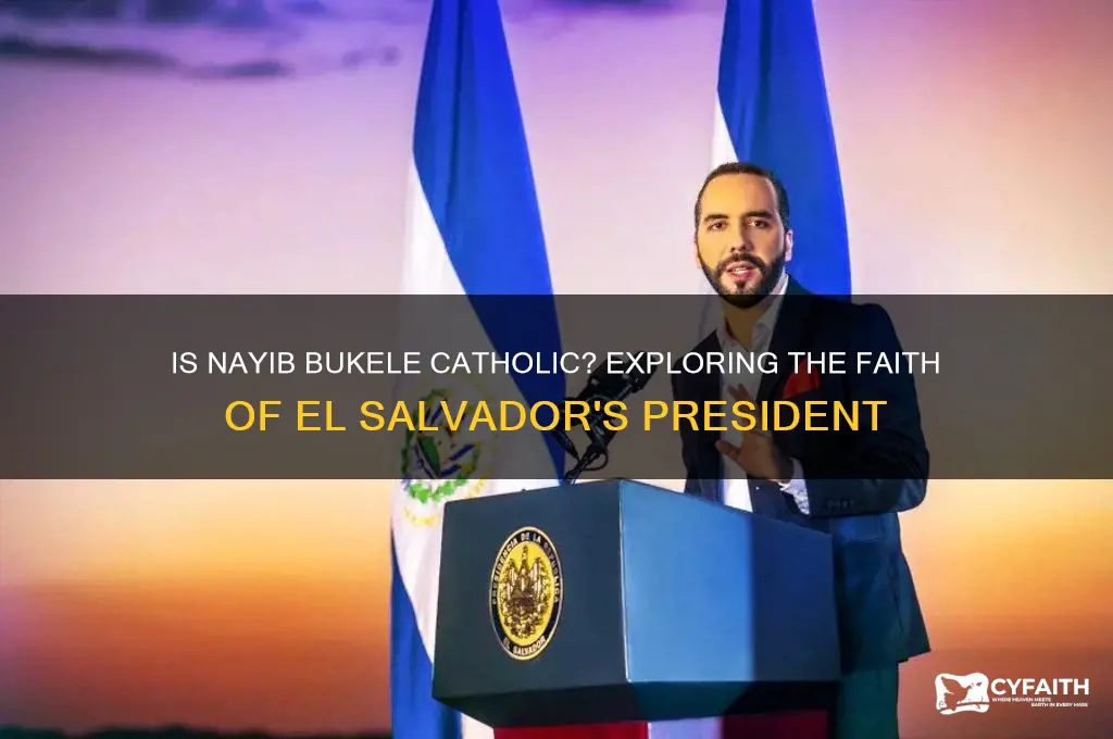 is nayib bukele catholic