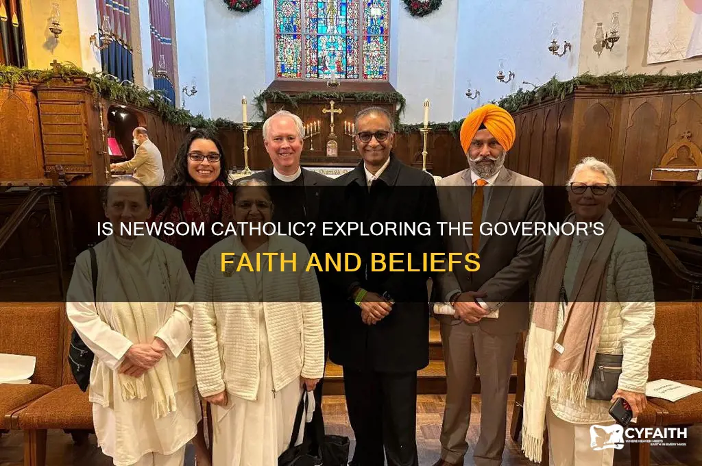 is newsom catholic