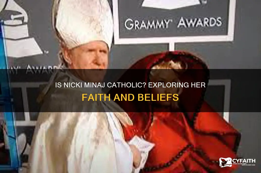 is nicki minaj catholic