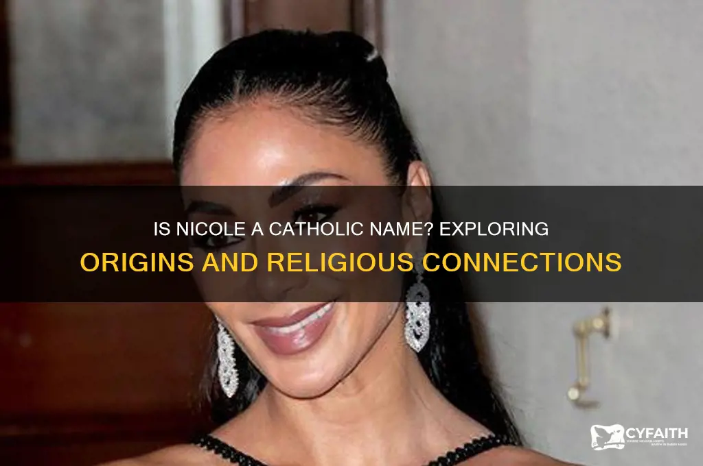 is nicole a catholic name