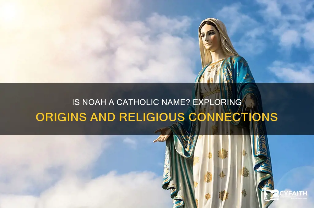 is noah a catholic name