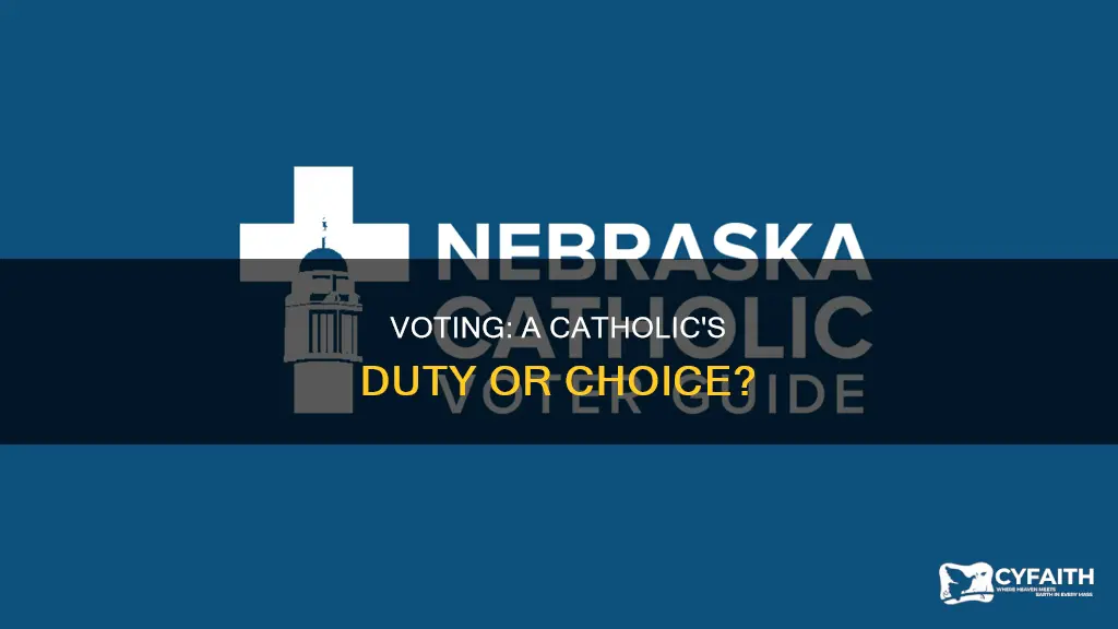is not voting a sin catholic