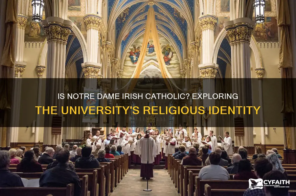 is notre dame irish catholic
