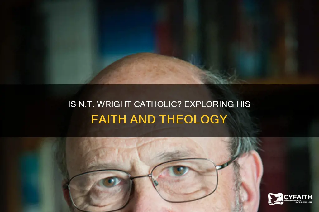 is nt wright catholic
