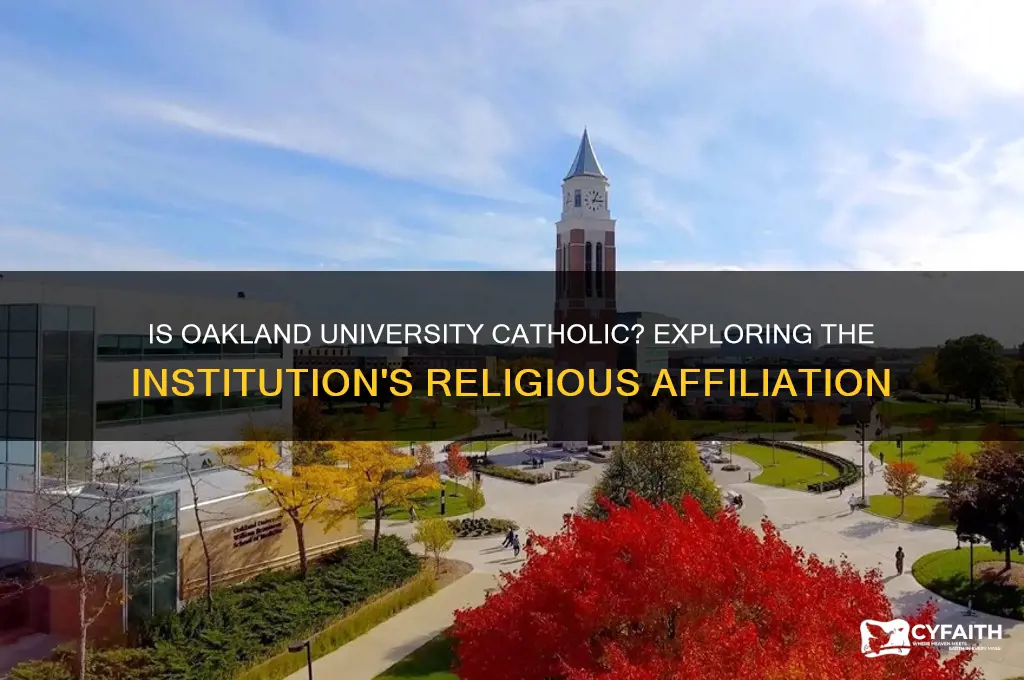 is oakland university catholic
