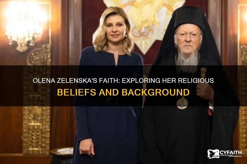 is olena zelenska catholic