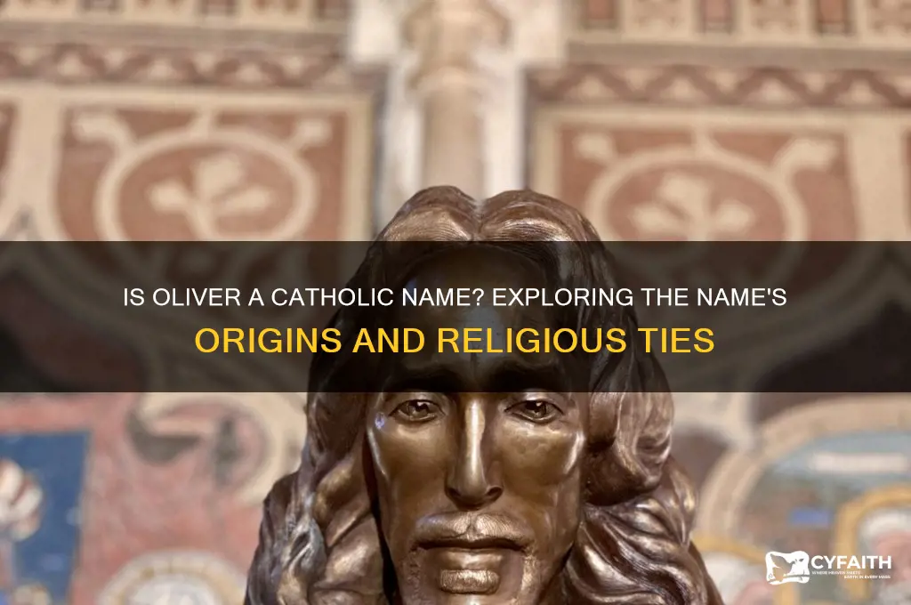 is oliver a catholic name