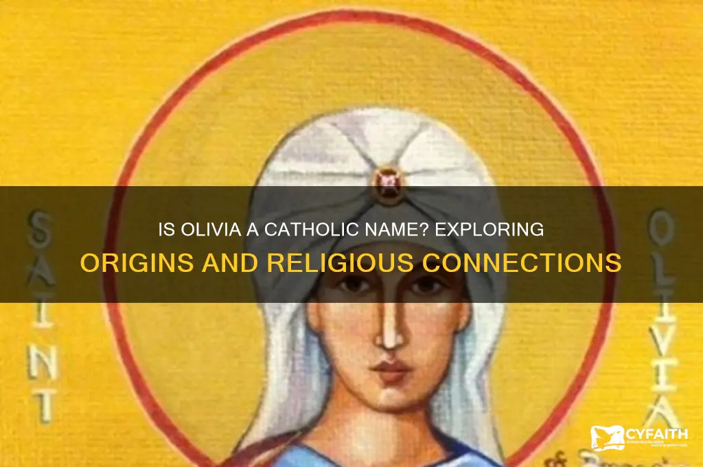 is olivia a catholic name
