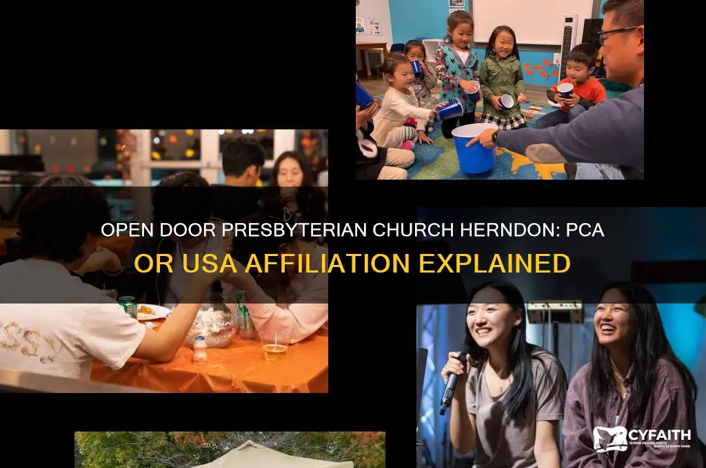 is open door presbyterian church herndon virginia pca or usa