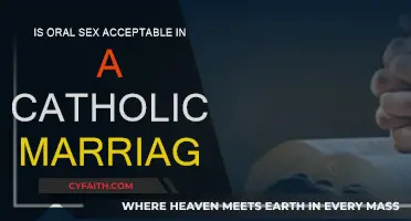 Oral Sex in Catholic Marriage: What's Acceptable?