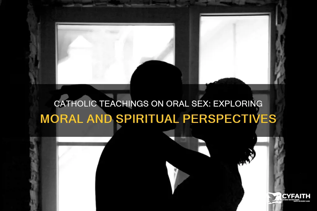 is oral sex allowed catholic