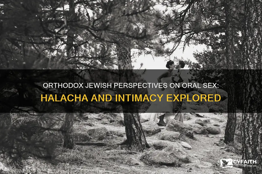 is oral sex permited for orthodox jews