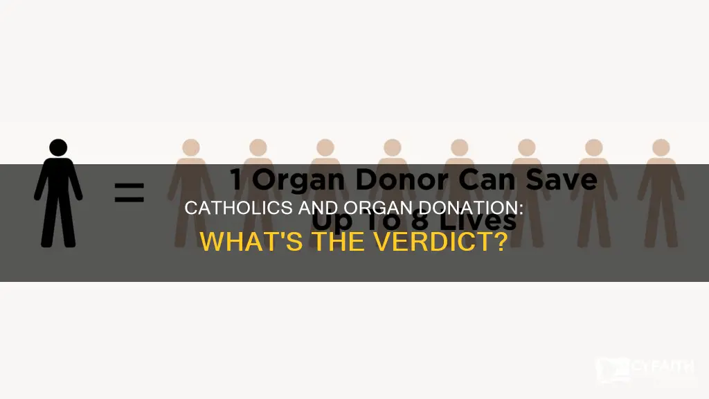 is organ donation ok for catholics