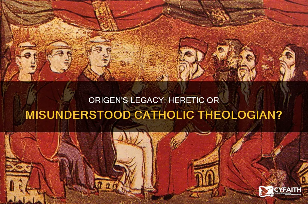 is origen a heretic catholic