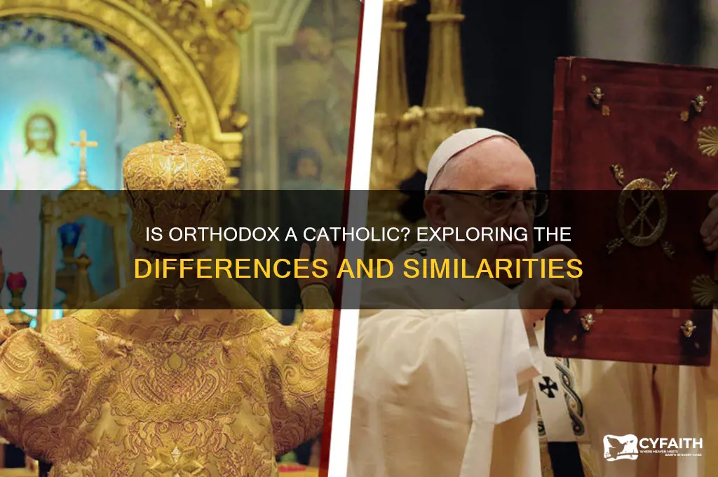 is orthodox a catholic