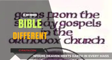 Exploring the Differences: Orthodox Bible vs. Other Christian Editions