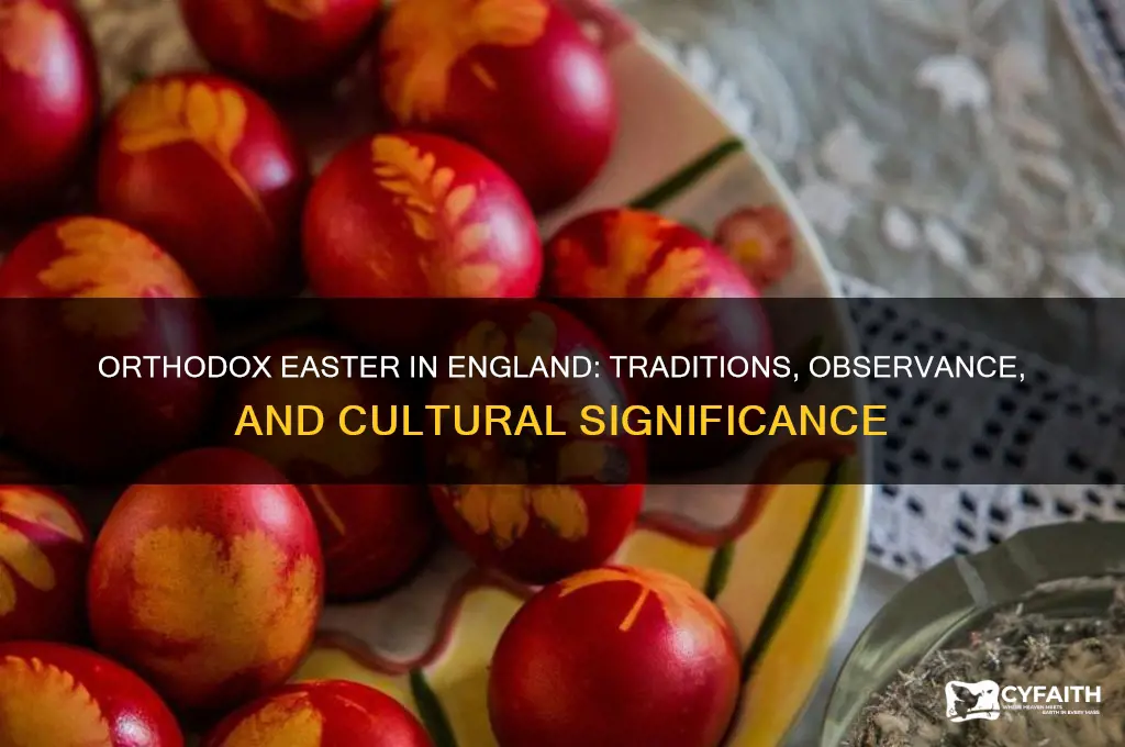 is orthodox easter celebrated in england