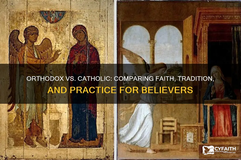 is orthodox or catholic better