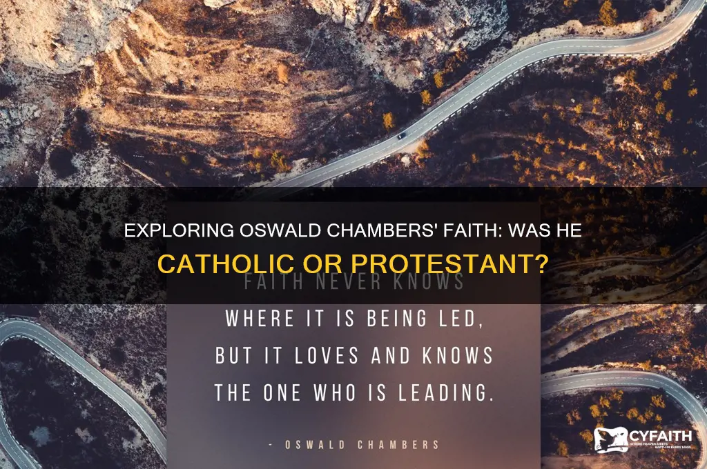 is oswald chambers catholic