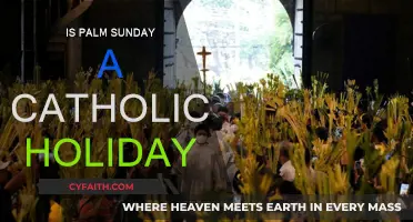 Palm Sunday: Catholic Holiday or Not?