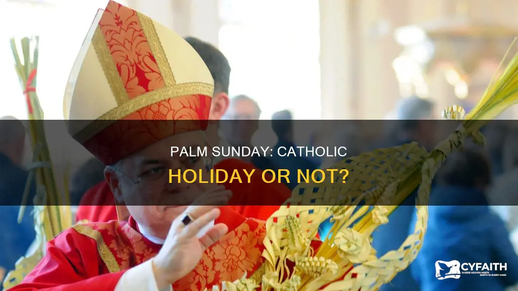 is palm sunday a catholic holiday