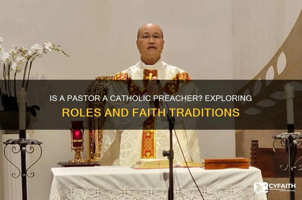 is pastor catholic preacher