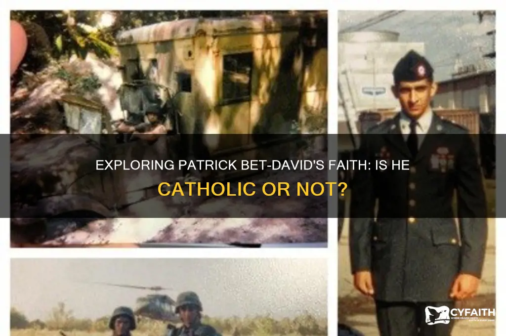 is patrick bet-david catholic