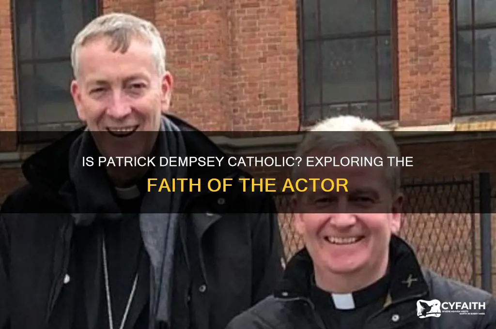 is patrick dempsey catholic
