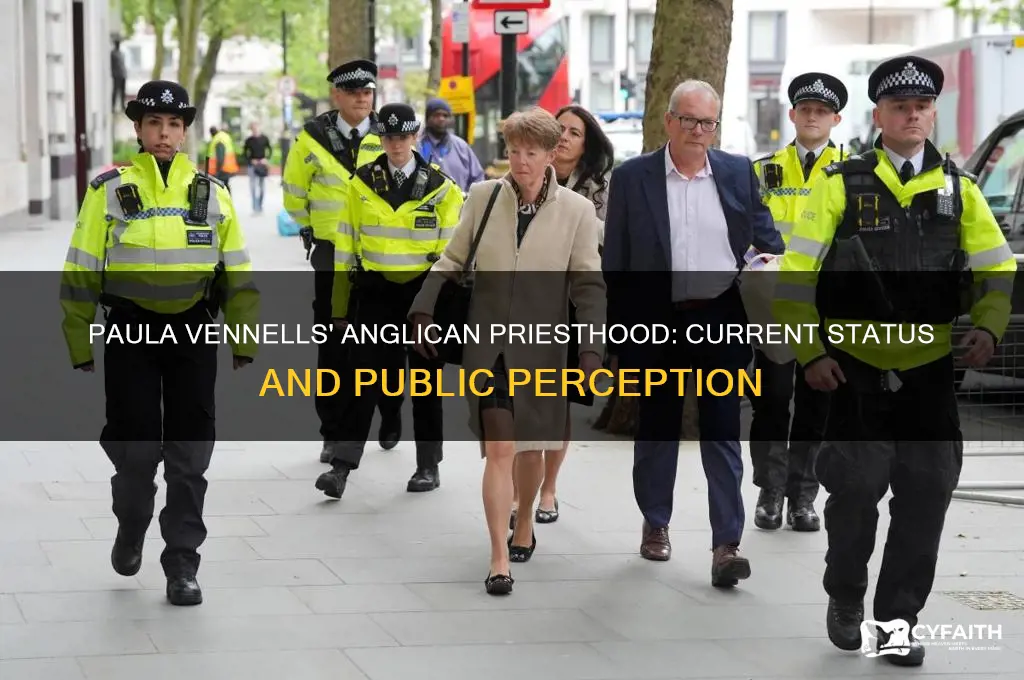 is paula vennells still an anglican priest