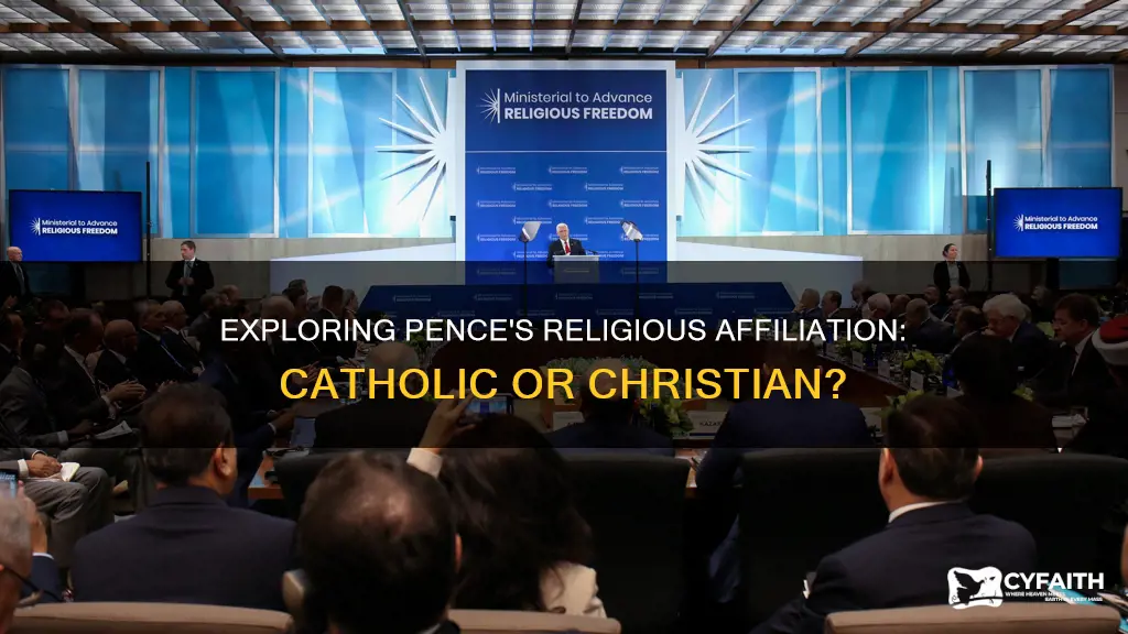 is pence a catholic or christant