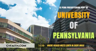 Is Penn Presbyterian Affiliated with the University of Pennsylvania?