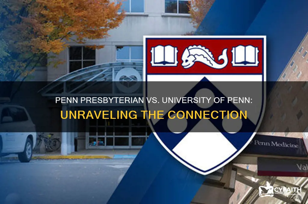 is penn presbyterian the same as university of penn