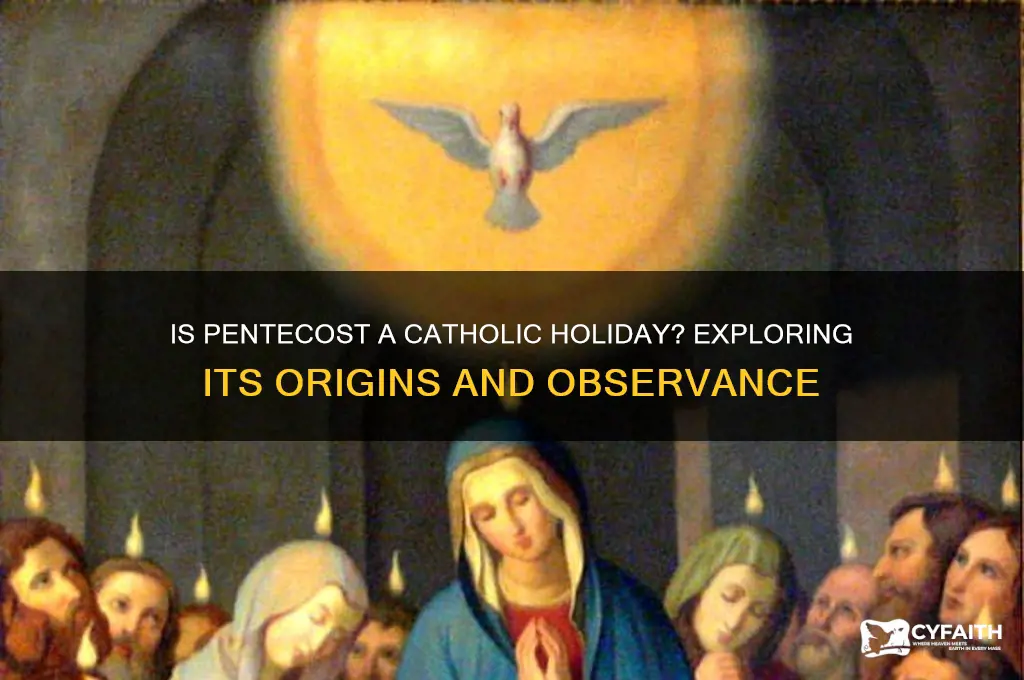 is pentecost a catholic holiday