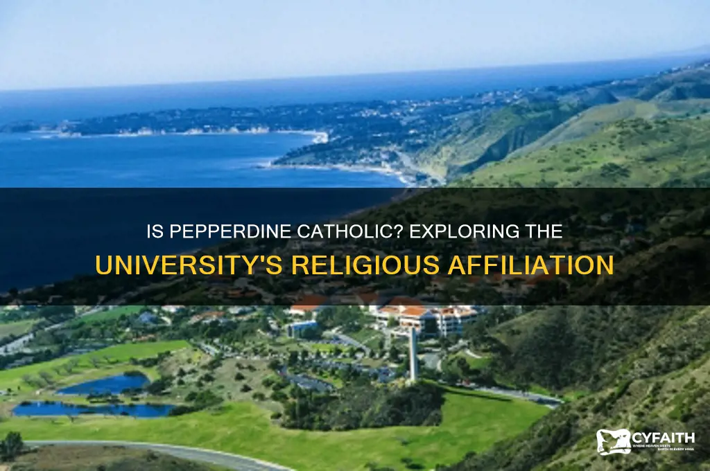 is pepperdine a catholic university