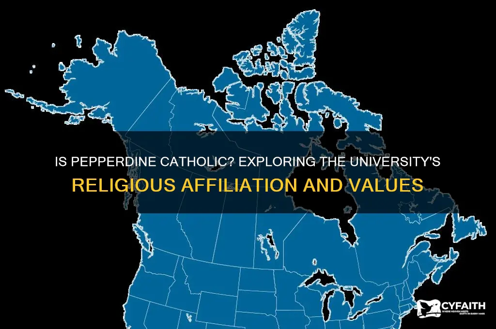 is pepperdine catholic