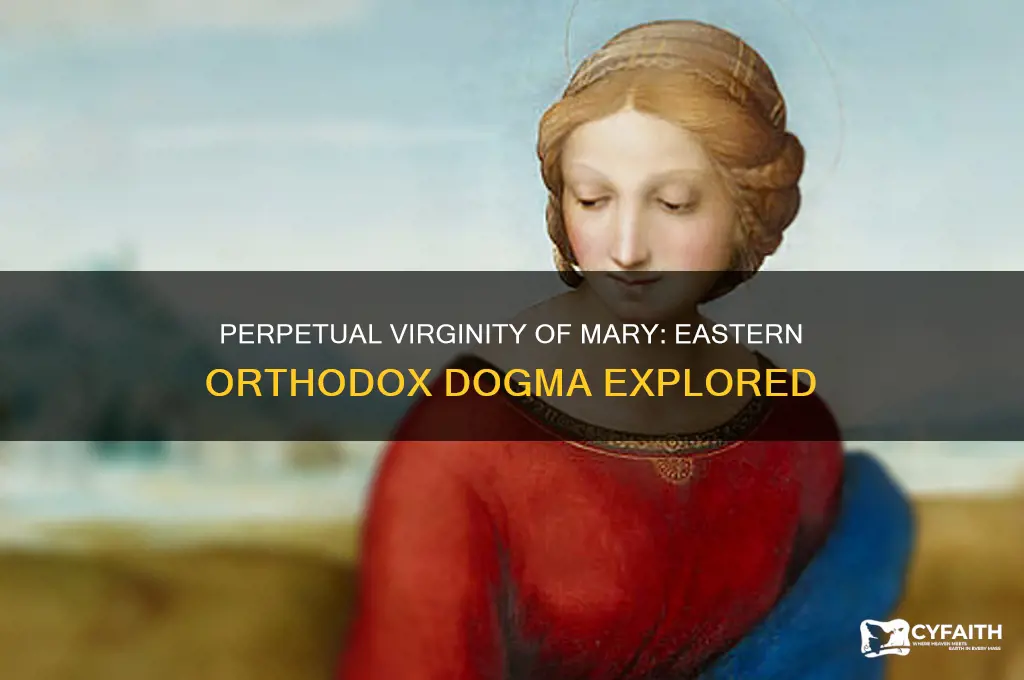 is perpetual virginity of mary eastern orthodox dogma