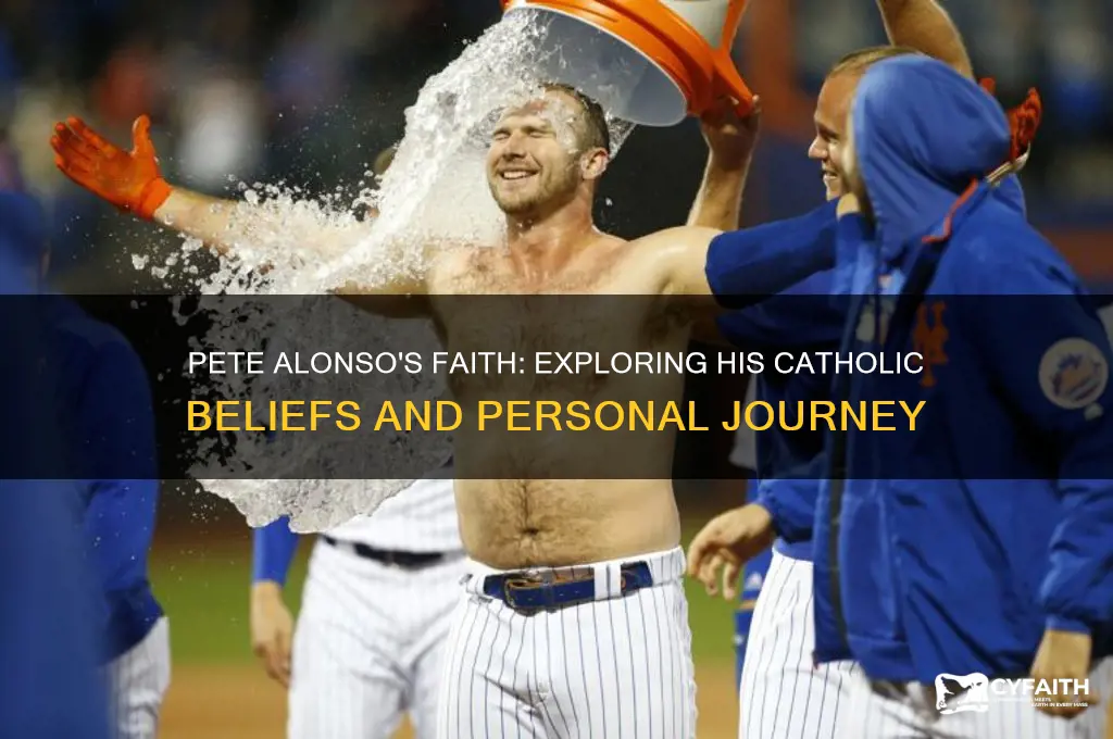 is pete alonso catholic