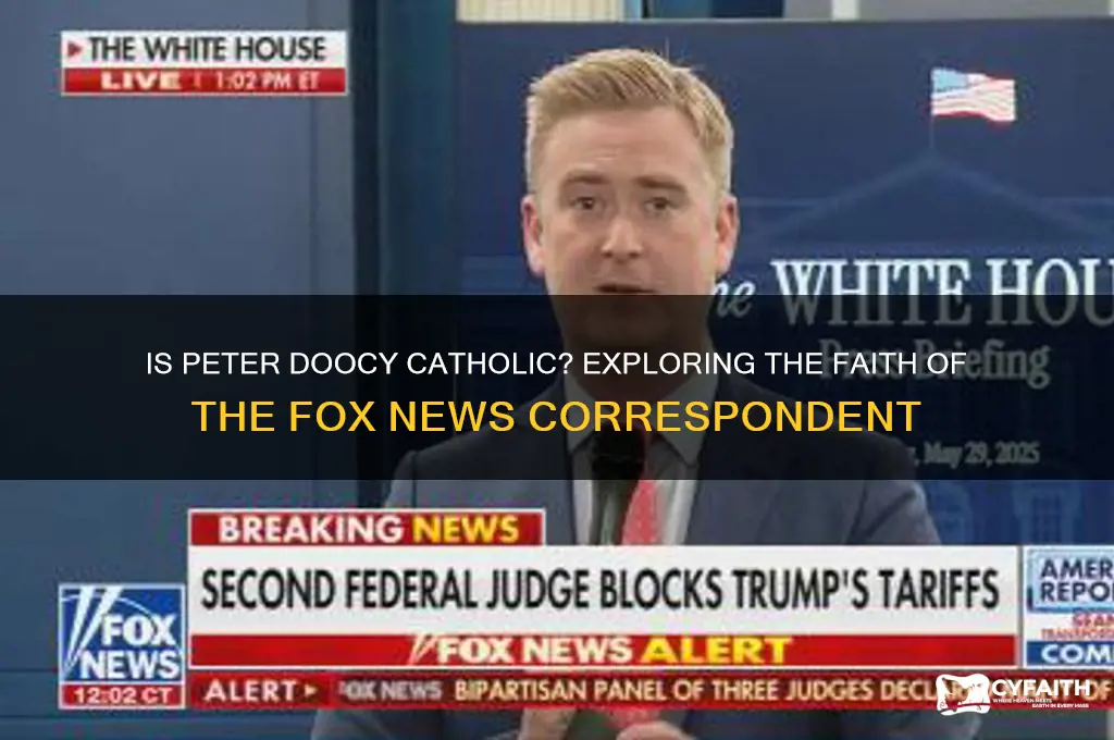 is peter doocy catholic
