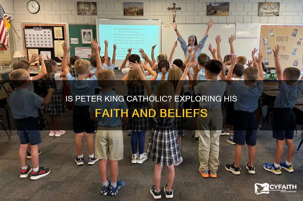 is peter king catholic
