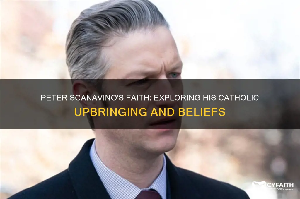 is peter scanavino catholic