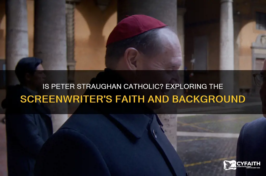 is peter straughan catholic