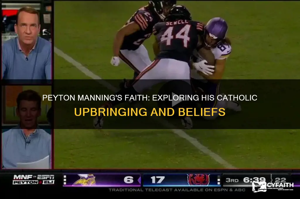 is peyton manning catholic