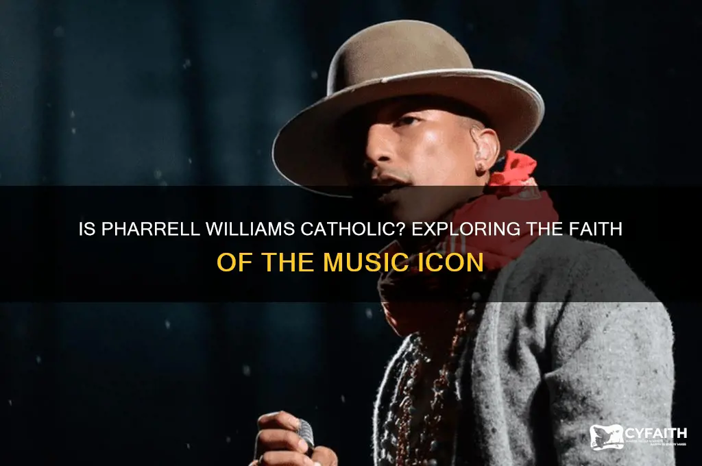 is pharrell williams catholic