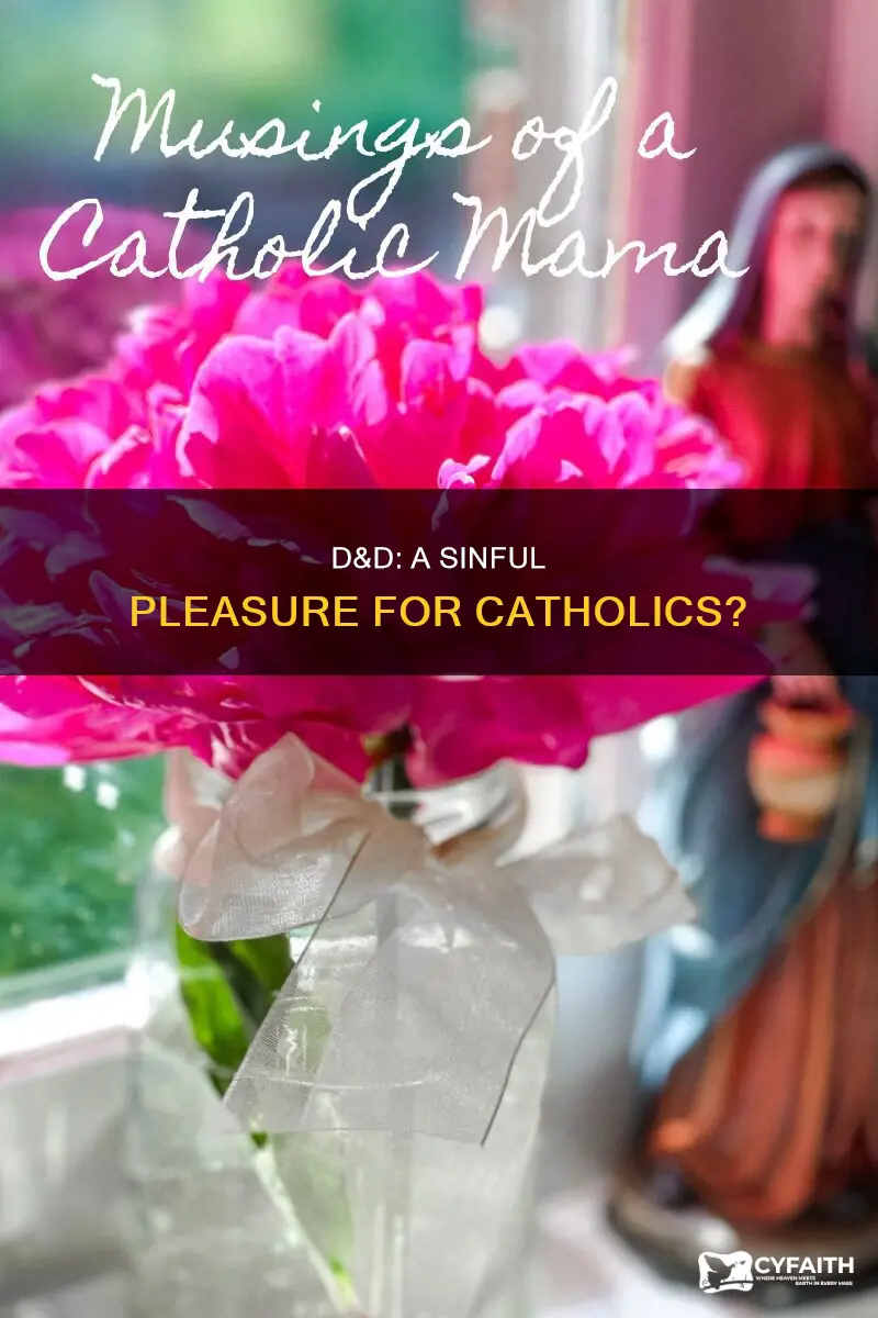 is playing d&d a sin catholic