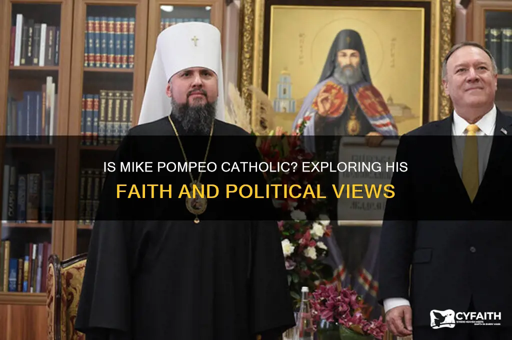 is pompeo a catholic