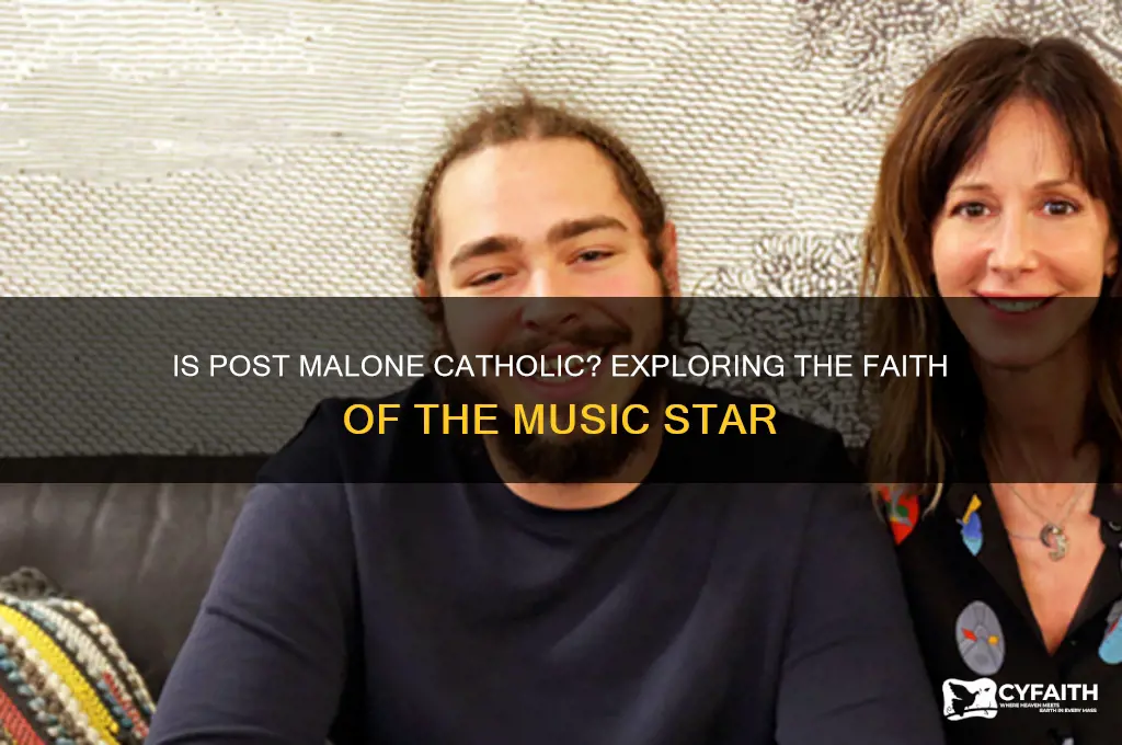 is post malone catholic