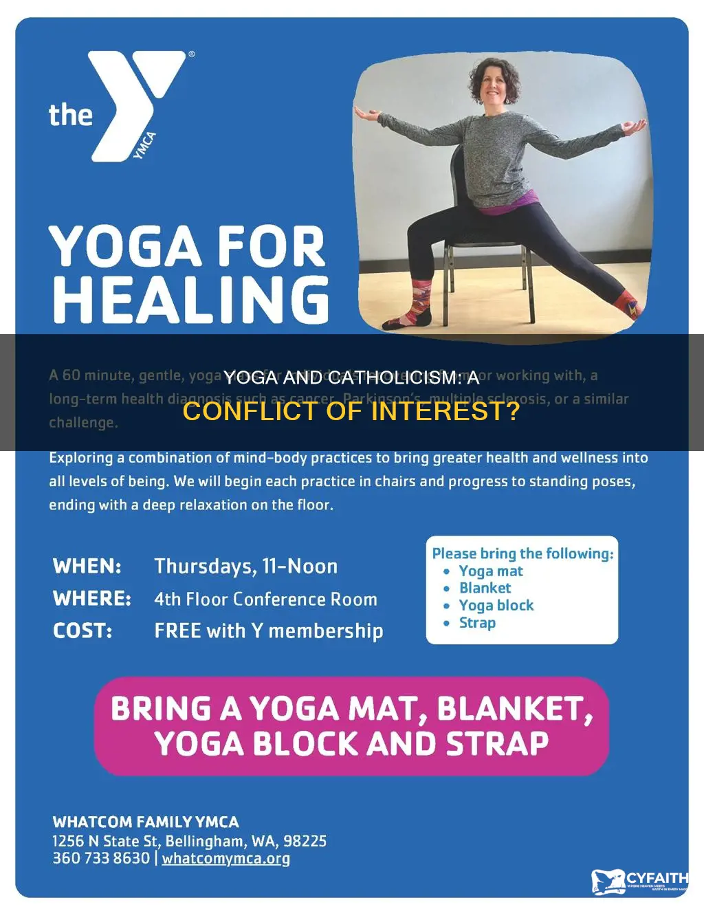 is practicing yoga against the catholic religion