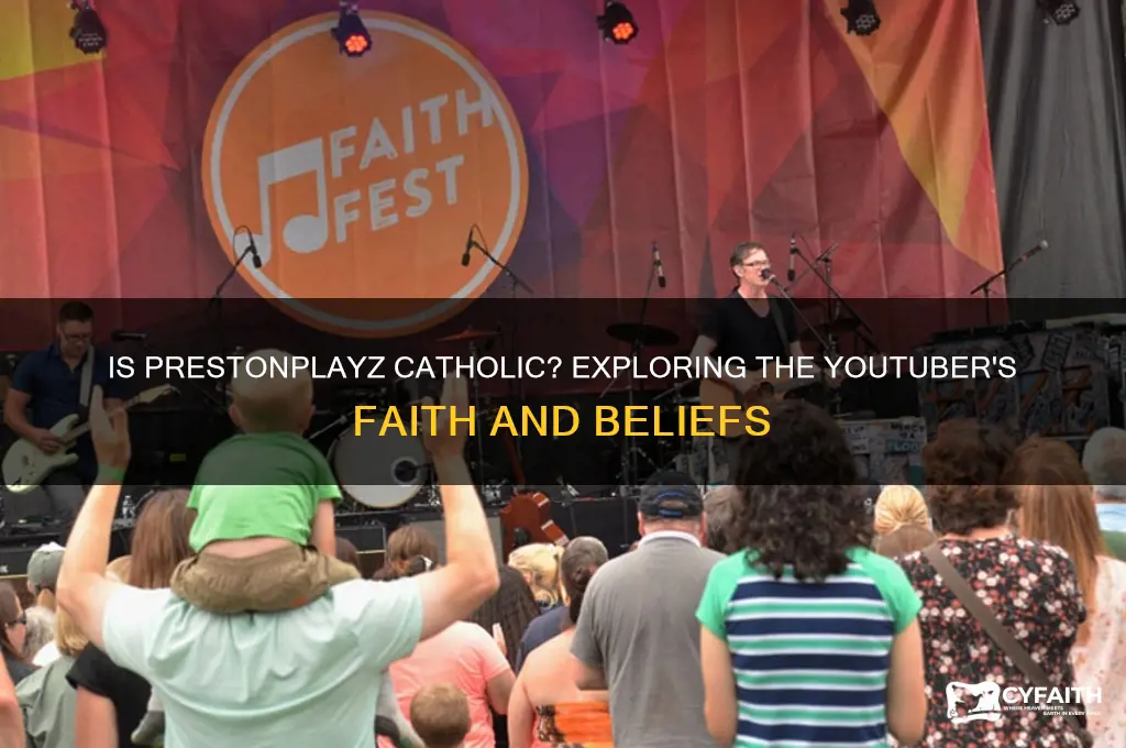 is prestonplayz catholic