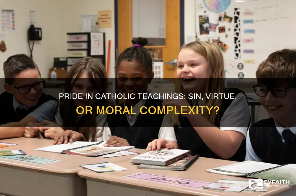 is pride bad catholic